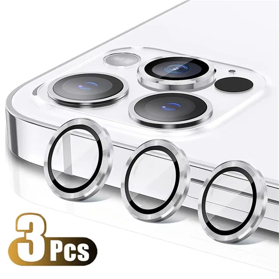 3pcs Camera Lens Protector For iPhone 18 17 16 Pro Max 15 Plus 14 13 Mini 12 11 17Pro 18Pro 16Pro Phone Protection Accessories