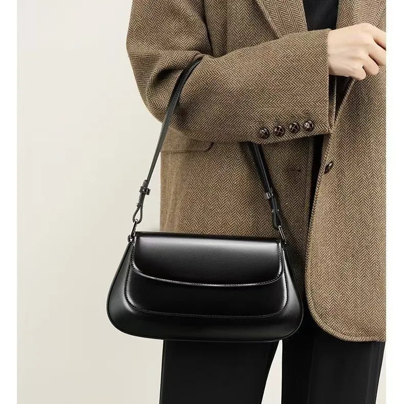 Luxury Designer Women Shoulder Crossbody Bags Small Pu Leather Trend Female Underarm Bag Fashion Ladies Flap Handbags Bolsas