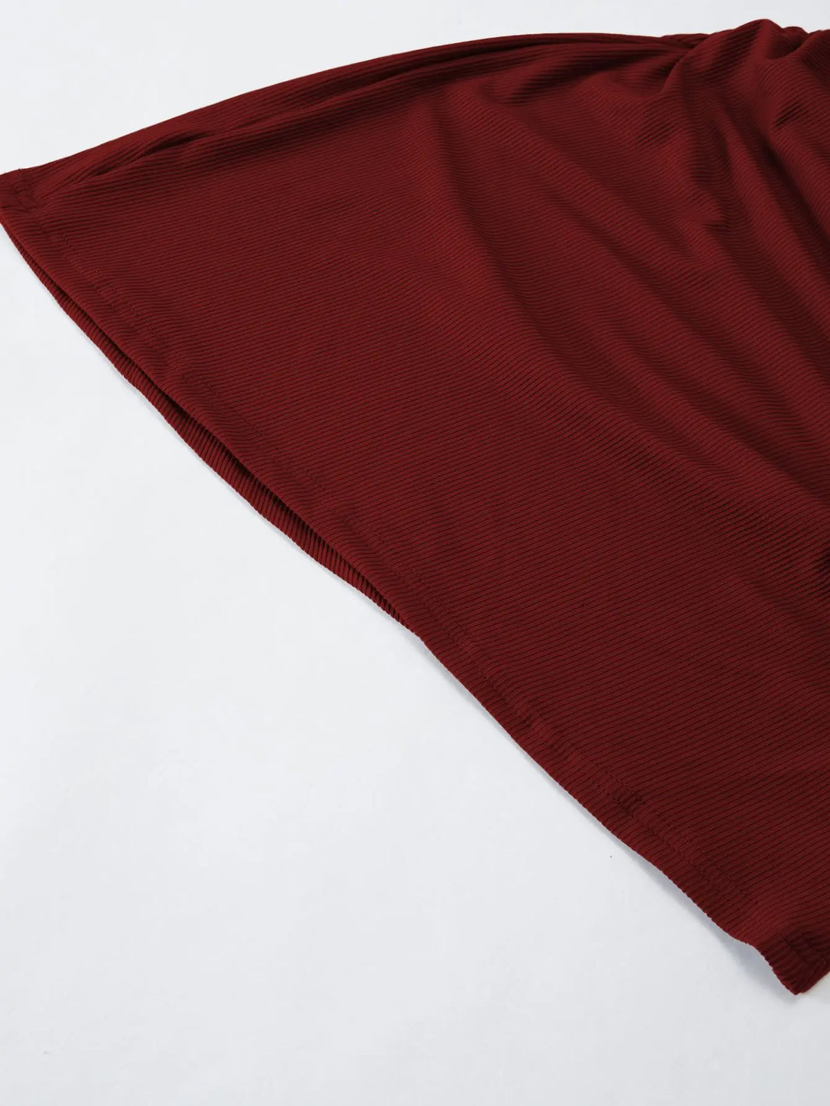 Mini abito aderente donna monospalla in poliestere ed elastan — immagine 5