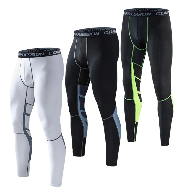 Men’s Running Tights and Compression Sports Pants