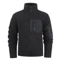 Autumn Winter Men's Zipper Pocket Jacket Coat Polar Fleece Windproof Stand Collar Thermal Outerwear Male Fashion Cargo Jacket