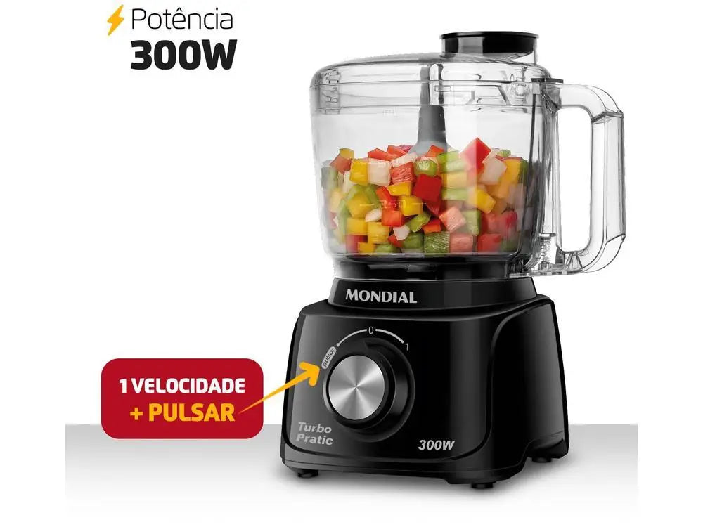 Mondial Mini-Zerkleinerer Schwarz – 220 V