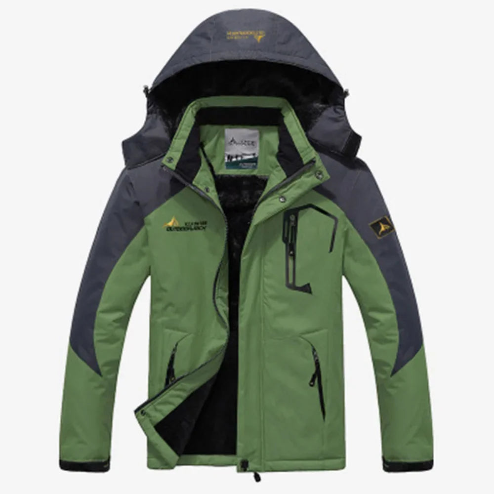 Winter Thick Warm Parka Men Windbreak Plus Windproof Fur Coats Male Military Hooded Anorak Jackets Men's Winter Jackets