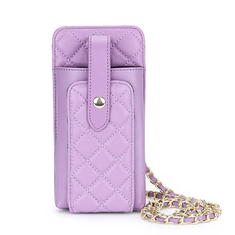 2023 Luxury Brand Handbag Lady Caviar Bag Designer Purse Women Top Quality Sheepskin Crossbody Bag Shoulder Bags Cellphone Pouch
