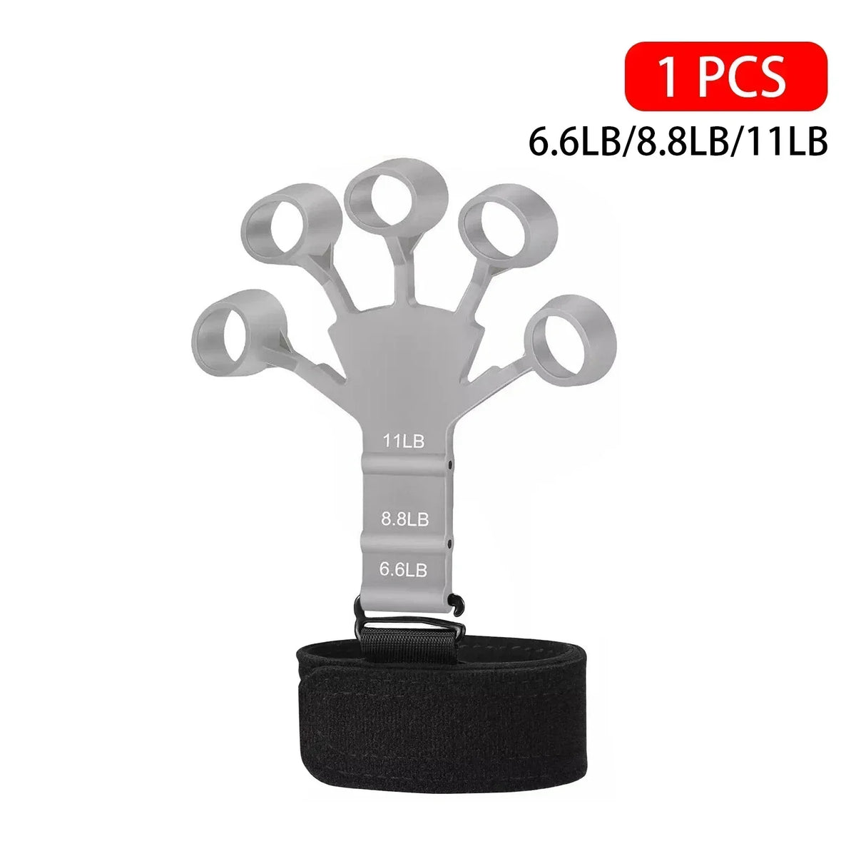 Silicone Finger Strengthener Set with Wrist Strap