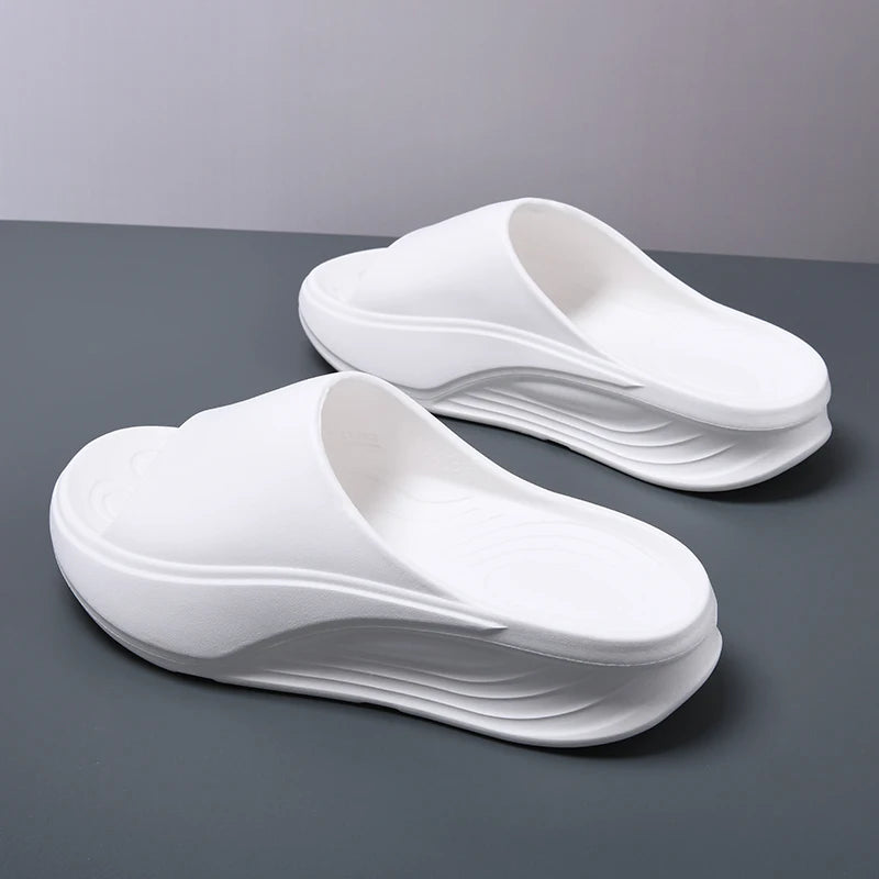 Tongs d’été tendance pour homme, semelle épaisse antidérapante, pour le sport et les activités aquatiques, résistantes à l’usure, idéales pour la plage