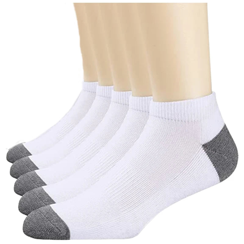 10 Paar atmungsaktive Sportsocken aus Baumwolle für Herren, Bambusfaser, für Herbst und Winter, schweißabsorbierend und geruchshemmend, Business-Socken