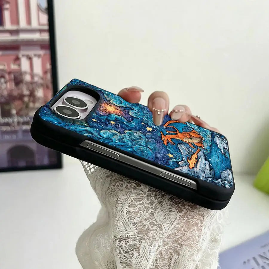 P-Pokemon G-Gengar Case for Apple iPhone Duo 18Pro Max 18 Pro Phone Cover