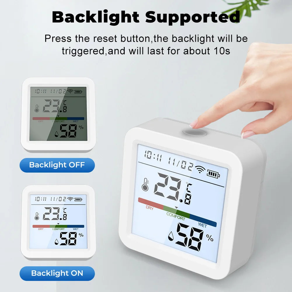 Sensore Zigbee di temperatura e umidità Tuya