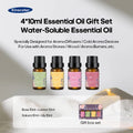 KINSCOTER Mini difusor de aromaterapia Humidificador de aire USB Difusor de aceites esenciales Luz nocturna Pulverizador de niebla fría para el hogar y el dormitorio