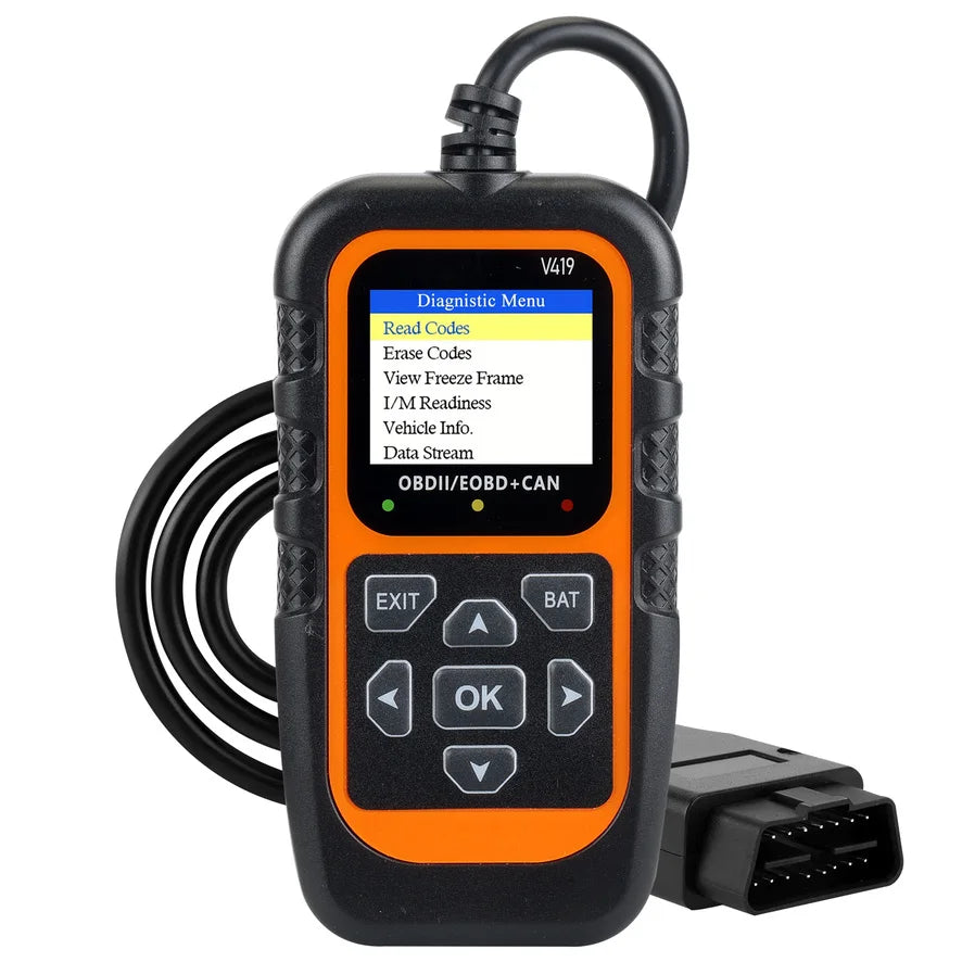 V419 Car Diagnostic Tool Automotive OBD2 Scanner Check Engine Code Reader