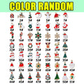 Random Mix Enamel Christmas Charms Elk Snowman Santa Claus Pendants for Jewelry Making Earrings Necklace DIY Accessories