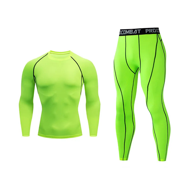 Completo sportivo uomo YOUONGWEAR aderente