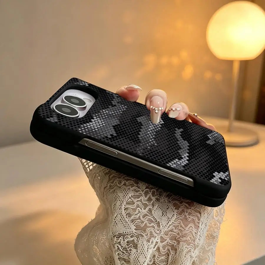 Carbon Fiber Surface Case for Apple iPhone Duo 18Pro Max 18 Pro Phone Cover