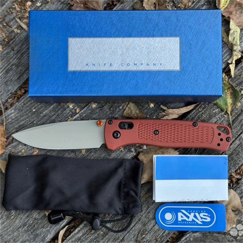1 Stk. 535 Klappmesser, leichtes EDC-Taschenmesser mit Drop-Point-Klinge für Outdoor, Camping, Survival und den täglichen Gebrauch, Geschenk für Herren