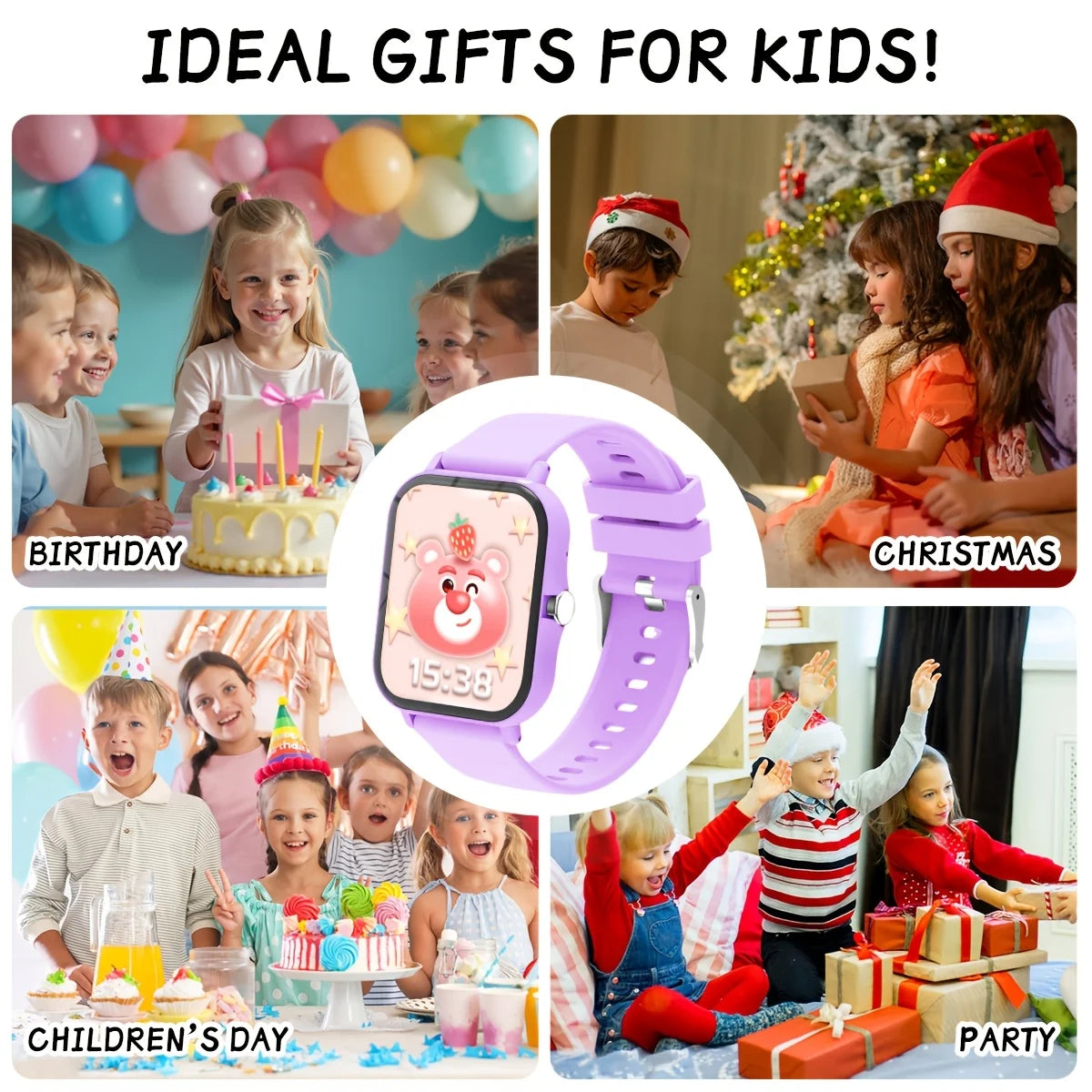 New Kids Smartwatch Features Wireless Calling, Music Playback, Call Reminders, Message Notifications