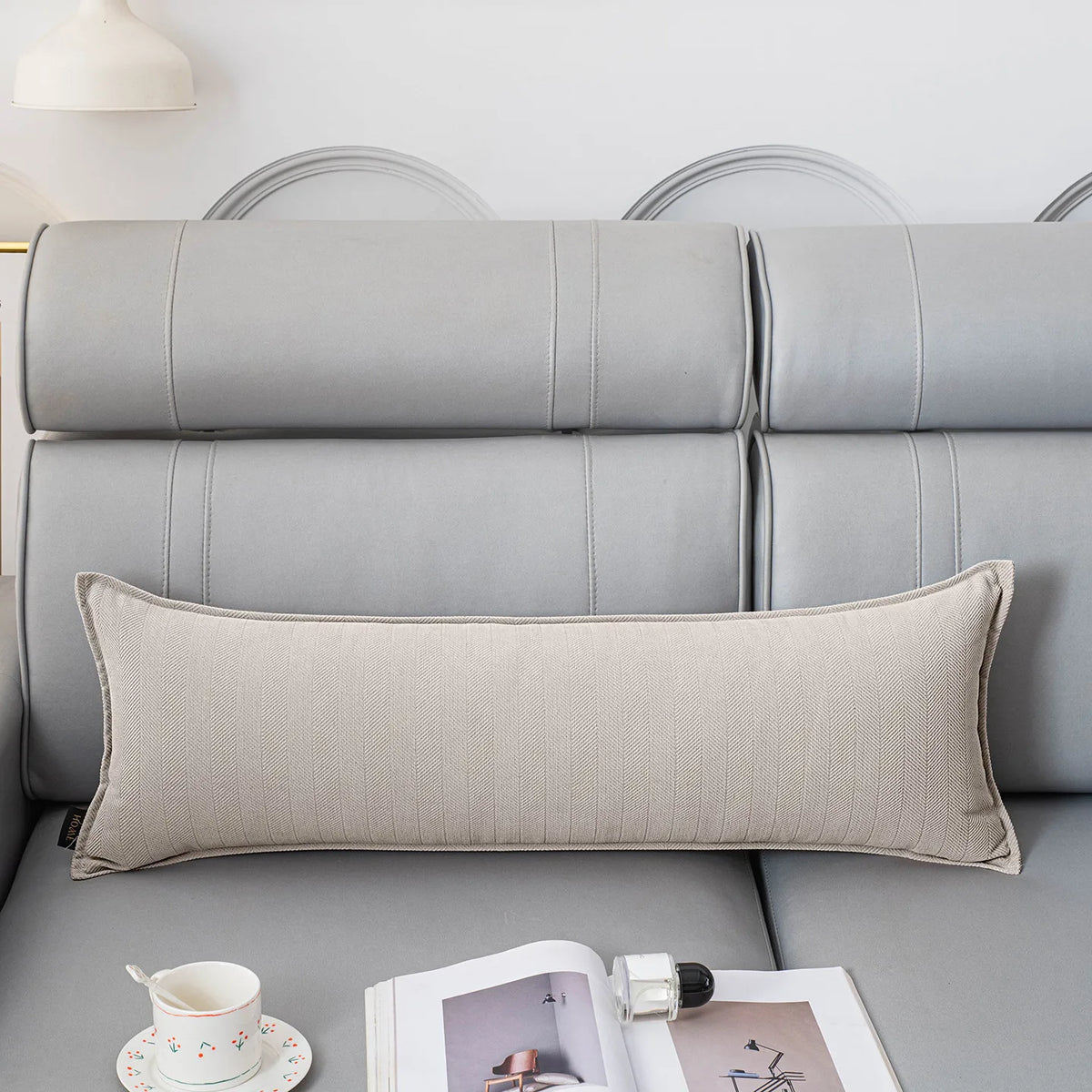 30x70/30x90/30x120cm Solid Throw Pillow Cover Nordic Minimalist Cushion Cover Decor Home Decorative Pillowcase Large Size