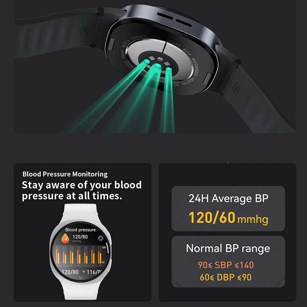 ChiBear smartwatch TFT da 1,29″ con chiamate Bluetooth