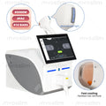 6000W 808 Diode Laser Hair Removal Machine for Face and Body Desktop Model with 755/808/940/1064nm Wavelengths