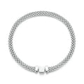 Geflochtenes Armband mit quadratischem Verschluss