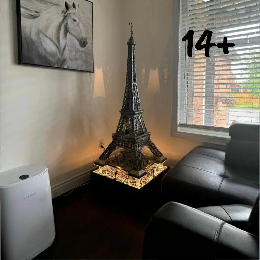 10001 Pcs Large Eiffel Tower Building Blocks Bricks Birthday Christmas Gifts Toy Compatible  10181 In Stock