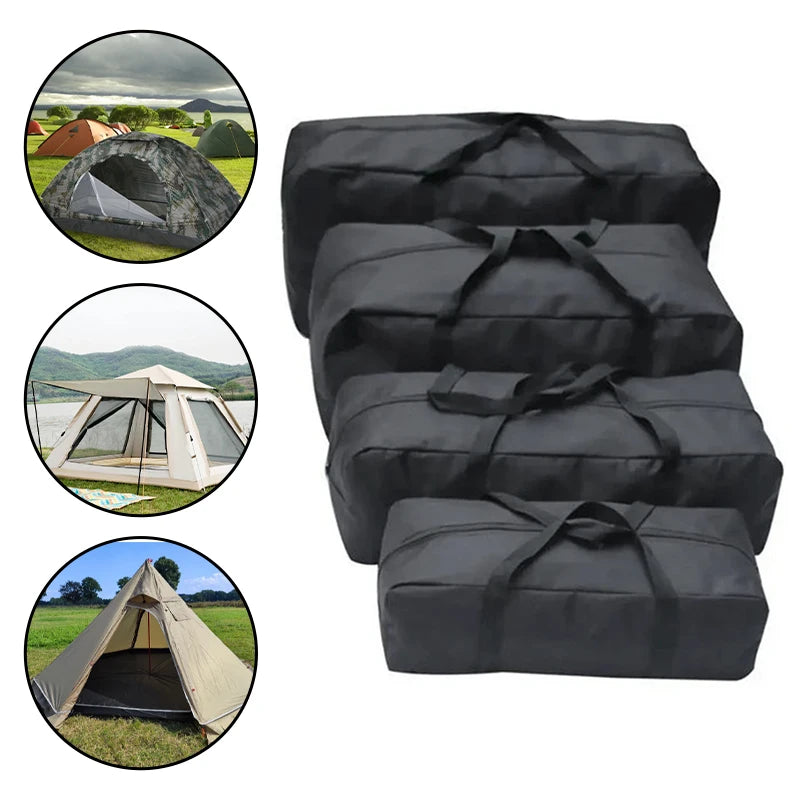 Large Storage Bag Storage Bag Oxford Cloth Storage Tool Storage Bag Outdoor Supplies Storage Bag Tent Storage Bag