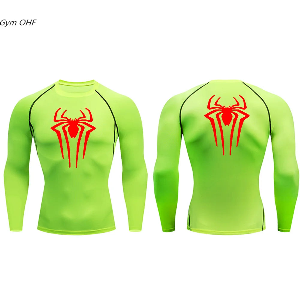 Maglia aderente uomo per lo sport