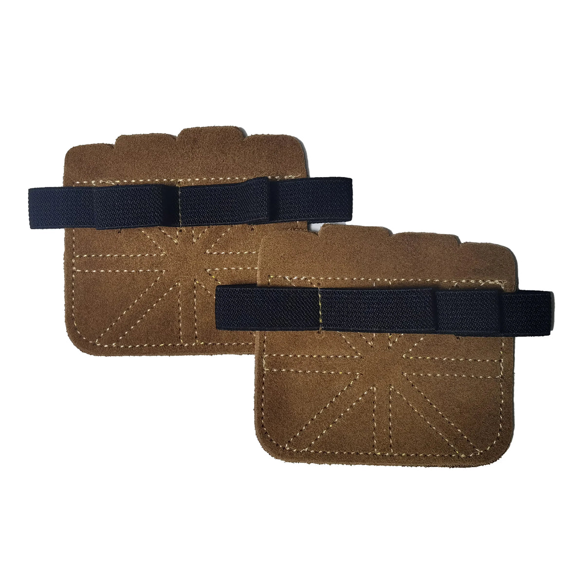 Cowhide Weightlifting Grip Pads, 1 Pair