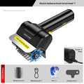 Brosse électrique pour gril, outil manuel de nettoyage de grille de barbecue d’extérieur, en acier inoxydable, pour éliminer la graisse, la rouille et la saleté