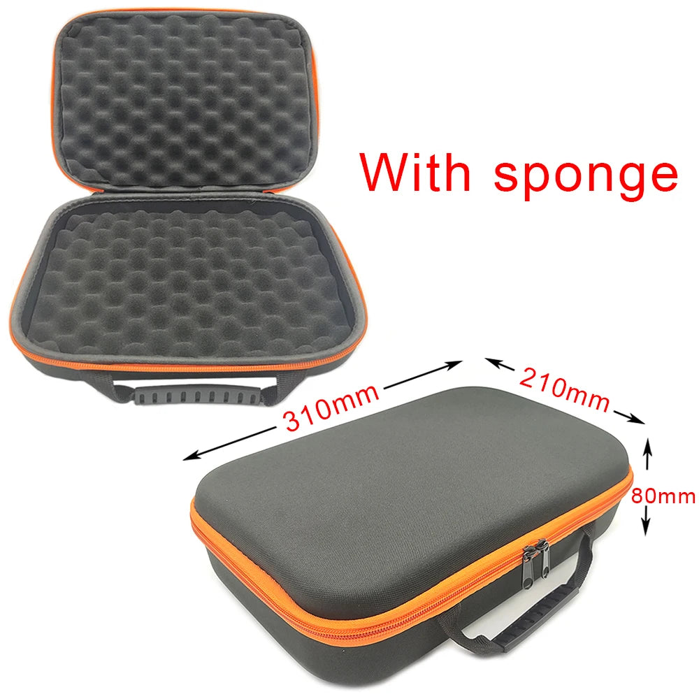 Sponge Storage Bag, Odor-Proof Pouch, Cigarette Smoke Accessories Travel Box, Sponge Box for Electronics and Electric Tools Case