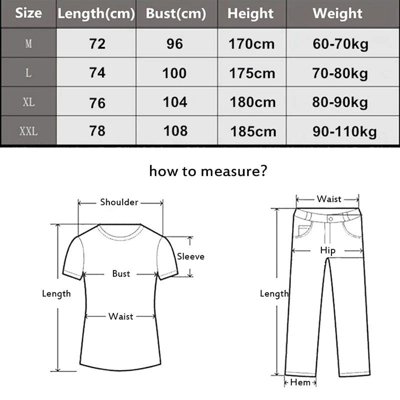 T-shirt YOUONGWEAR uomo in cotone a maniche corte