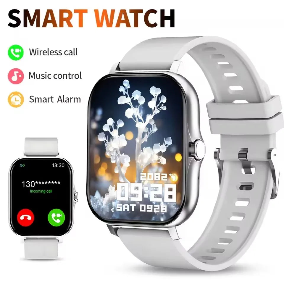 Outdoor Health Smart Watch 2026 Heart Rate Sleep Monitoring Bluetooth Call Notifications & Rejection Sports Mode Smartwatch H10