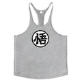 Gym Fitness Bodybuilding Suspenders T-Shirt Mens Fashion Print Sport Sleeveless Vests Summer Cotton Breathable Y-back Tank Tops