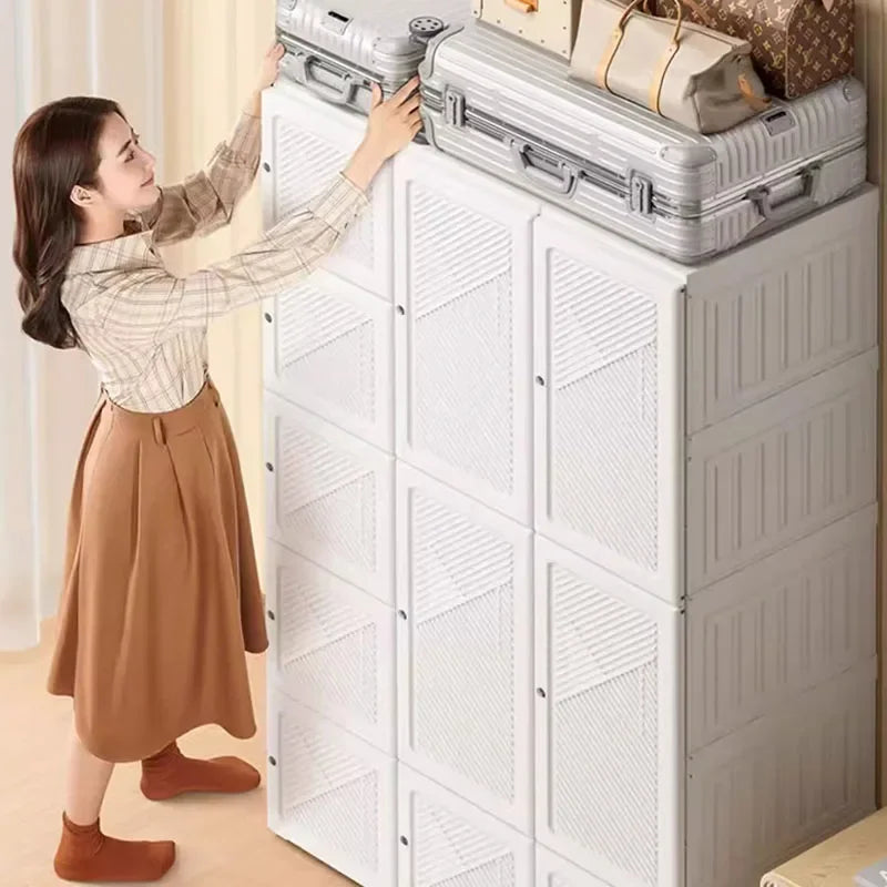 Organisateur de rangement pour placard, chambre, cubes, vêtements, livraison gratuite, séparateurs d’armoire, garde-robe portable, meuble de maison