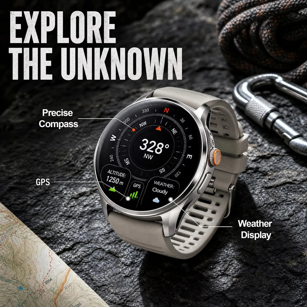 BAOAIQI 4G AMOLED smartwatch with SIM and GPS