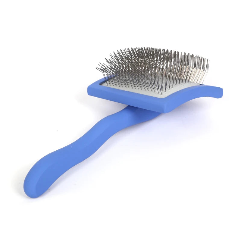 Haustierpflegebürste zur Haarentfernung – Handbuch für den Haushalt, Beauty-Haarbürste mit langem Griff, professioneller, wiederverwendbarer Haustierpflegebedarf