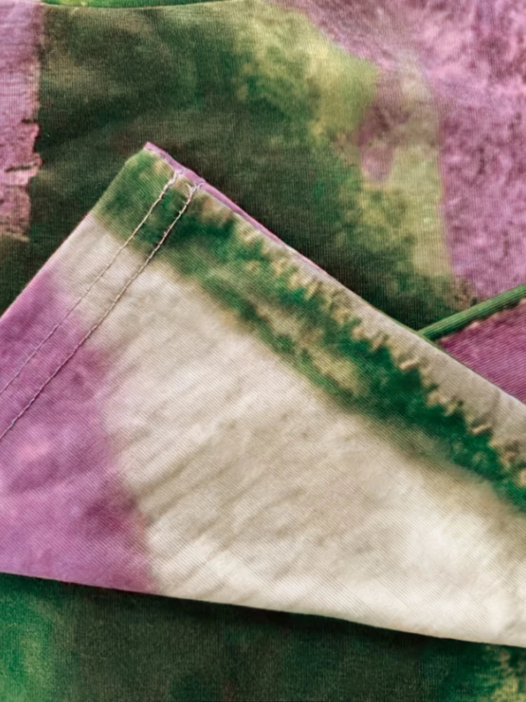 Abito lungo donna con stampa e scollo rotondo — immagine 3