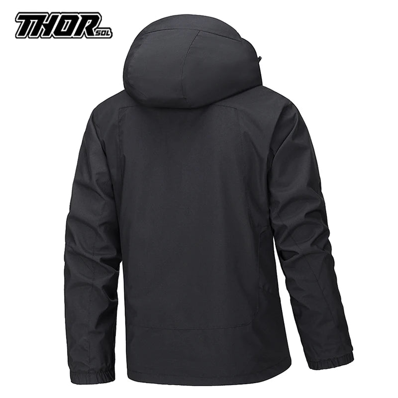 THORSOL giacca ciclismo uomo con cappuccio