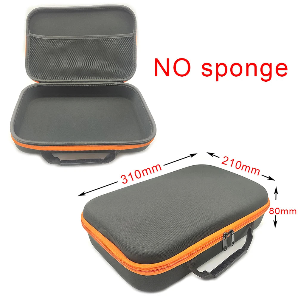 Sponge Storage Bag, Odor-Proof Pouch, Cigarette Smoke Accessories Travel Box, Sponge Box for Electronics and Electric Tools Case