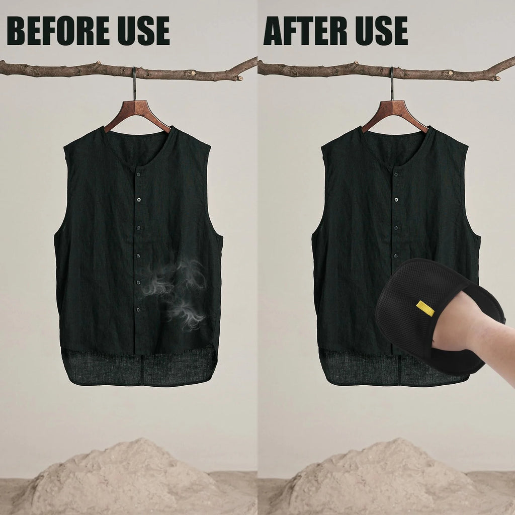Gant anti-poils réutilisable pour animaux, gants de toilettage double face, élimine les poils d'animaux sur les tapis