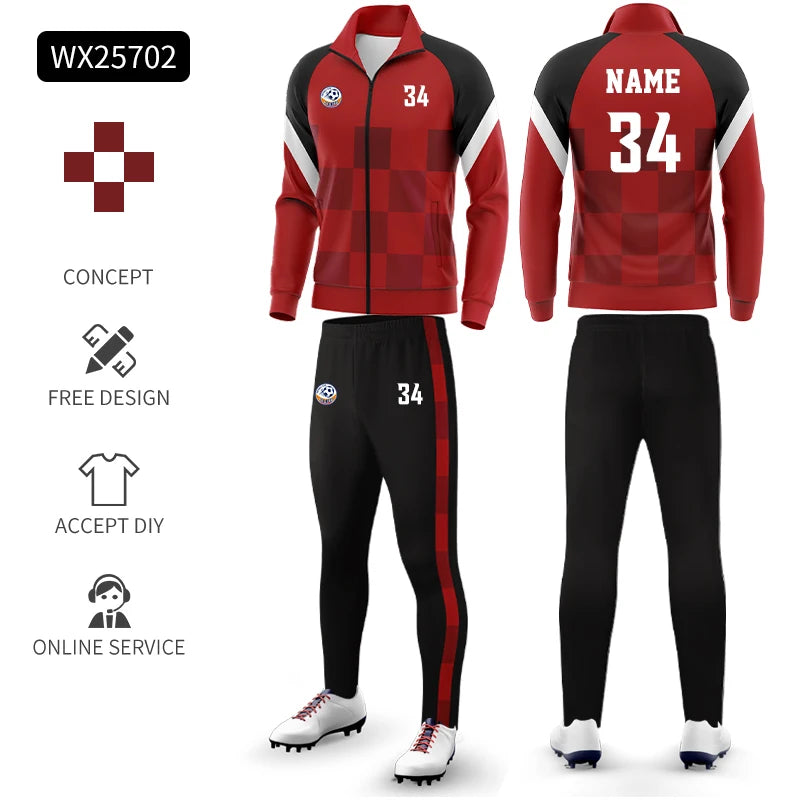 Fußball-Trainingsanzug für Herren