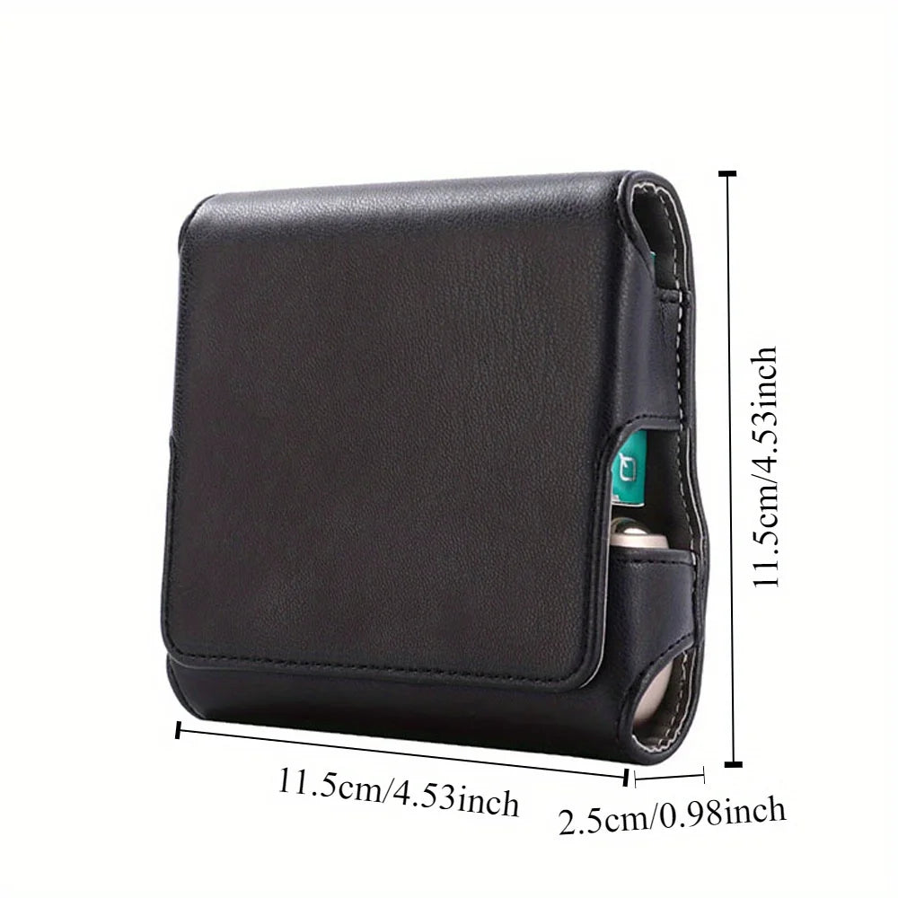 Case for IQOS ILUMA, Protective Pouch Bag in PU Leather for IQOS ILUMA i 7th, Cigarette Accessories
