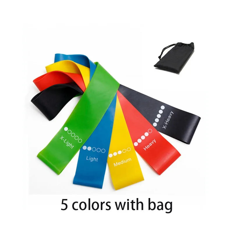 TPE Loop Resistance Band Set for Yoga and Training