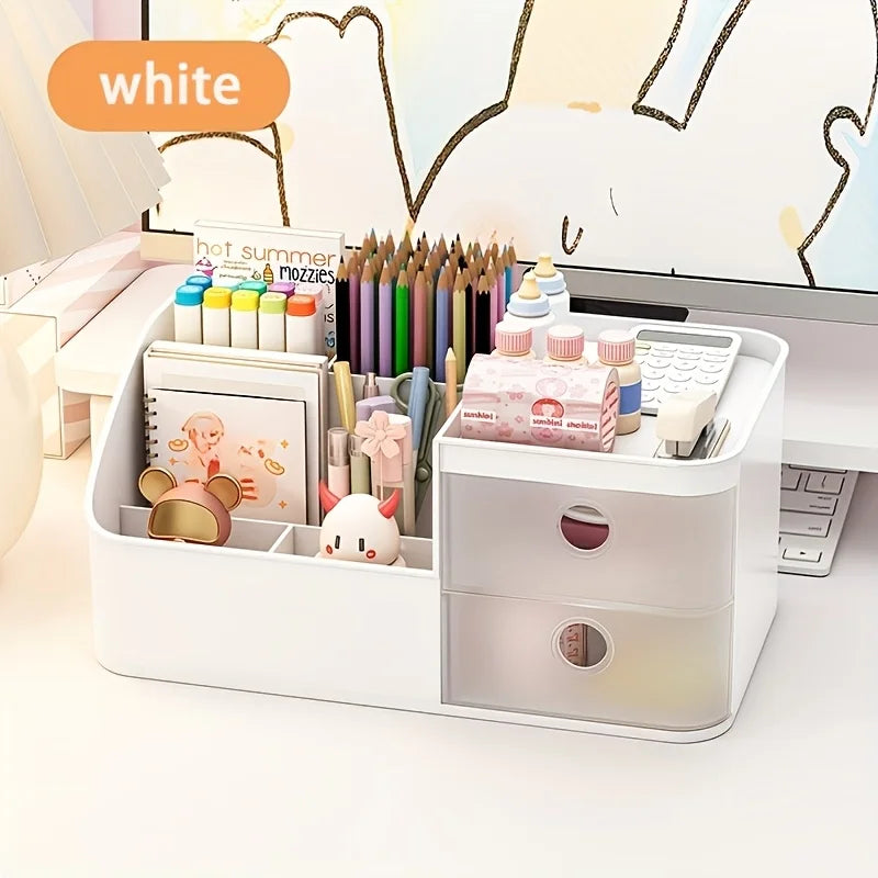 Multi-Compartment Desktop Pen Organizer