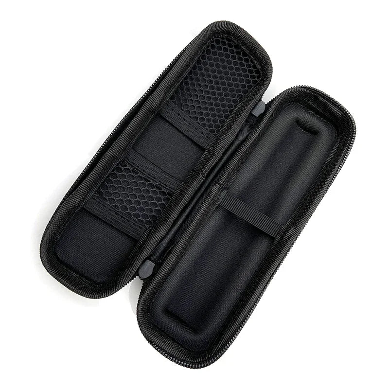 Black Mini Slim Case Small EGo Leather Zipper Carry CE4 MT3 M6 EVOD Bag Kit