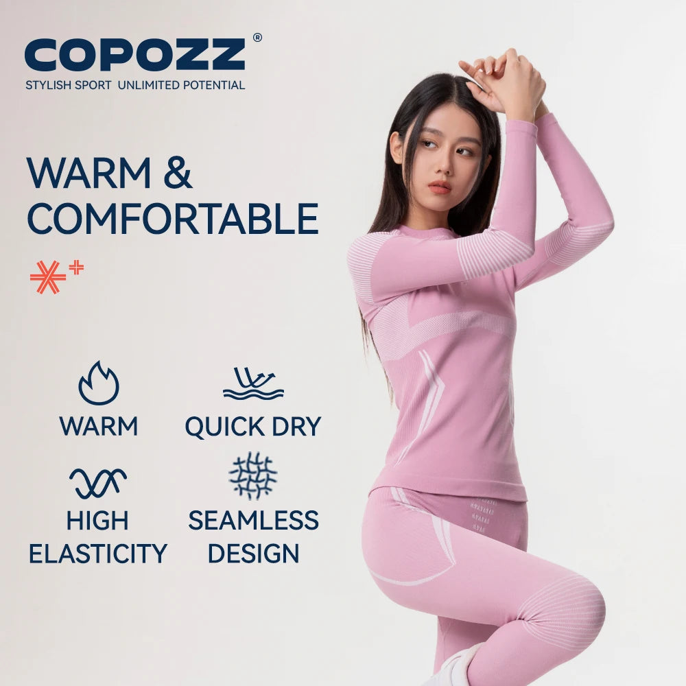 COPOZZ completo intimo sportivo, maglia e pantaloni