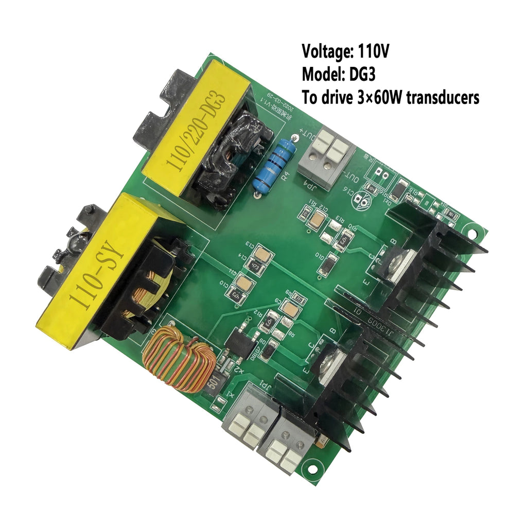 40kHz Mechanical Driver Board / Digital Circuit Boards for Ultrasonic Cleaner 60W-180W 110V/220V Ultrasonic Generator PCB