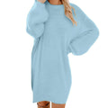 Abito maglione da donna a maniche lunghe