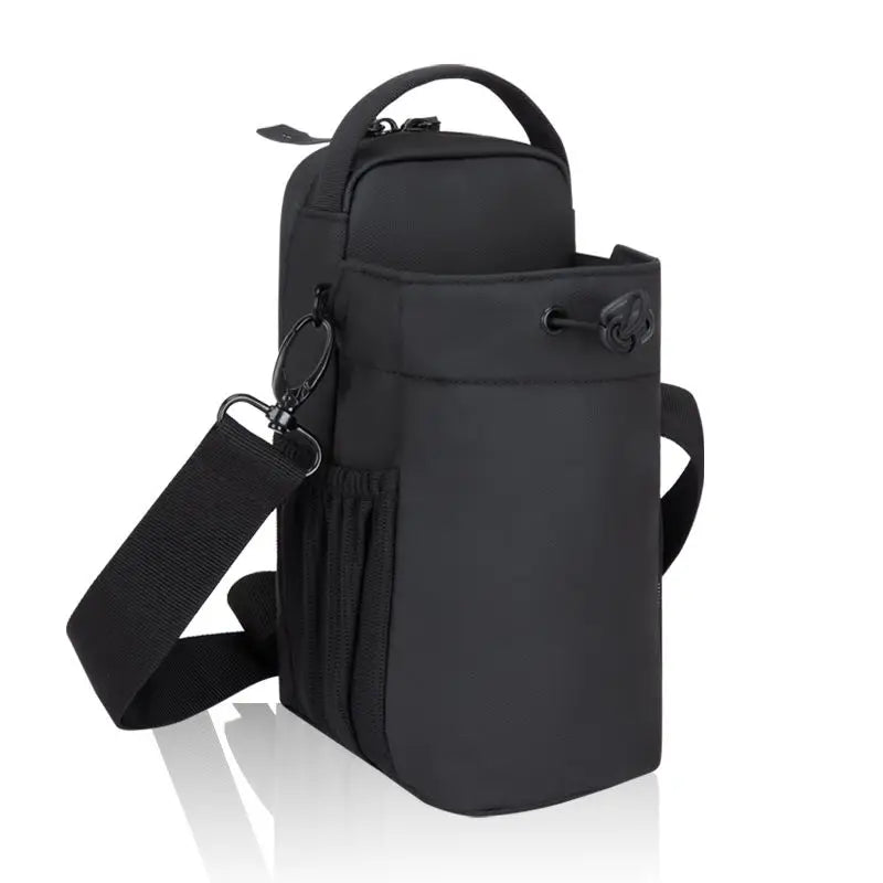 Magnetic Crossbody Water Bottle Holder for Fitness and Running