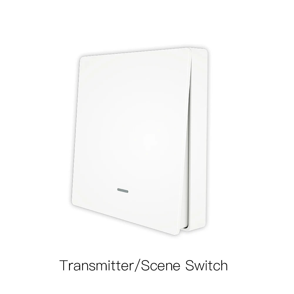 MOES Tuya ZigBee Wireless 9 Scene Switch Push Button Battery Powered Transmitter Smart Life App Automation 1/2/3 Gang